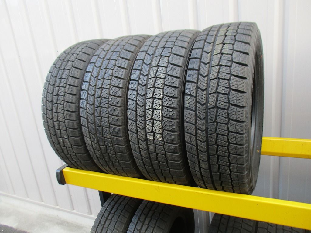 ★☆185/60R15 84Q ダンロップ WINTER MAXX WM02 スタッドレス 2021年製 4本 送料込 T73950217☆★インボイス領収書発行可能