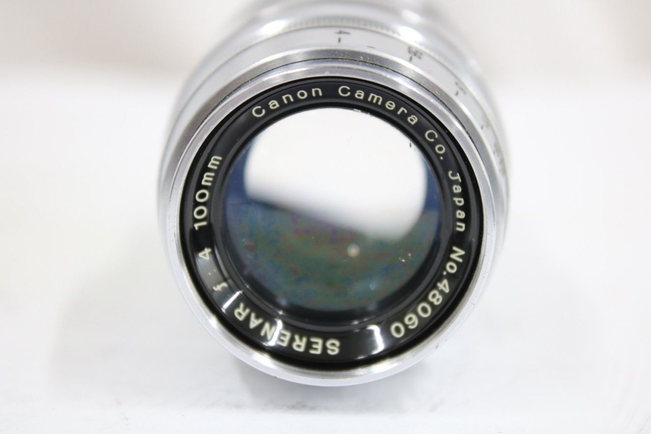 返品保証】 キャノン Canon Serenar 100mm F4 ライカLマウントレンズ