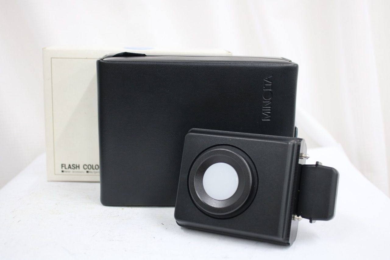 【美品 返品保証】 【元箱付き】 ミノルタ Minolta フラッシュカラーリセプター Flash Color Recepter e14634