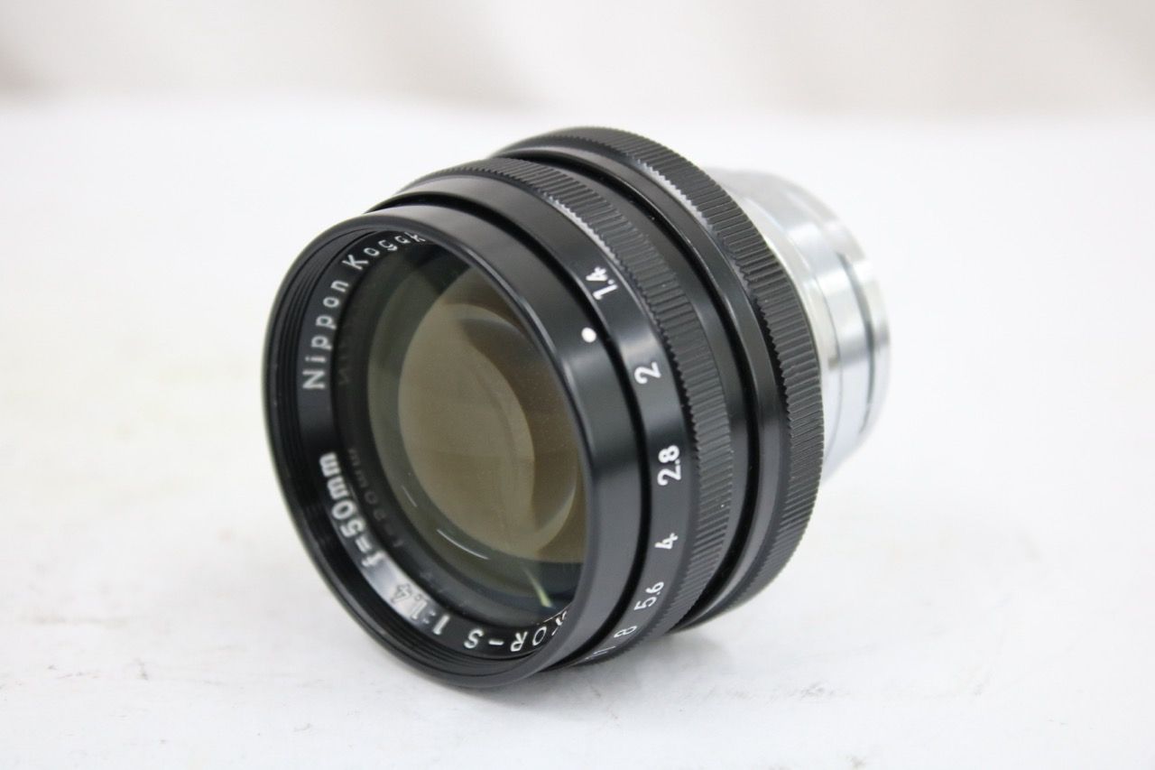 【返品保証】 【希少】 ニコン Nikon Nikkor-S 50mm F1.4 Limited Edition e14636