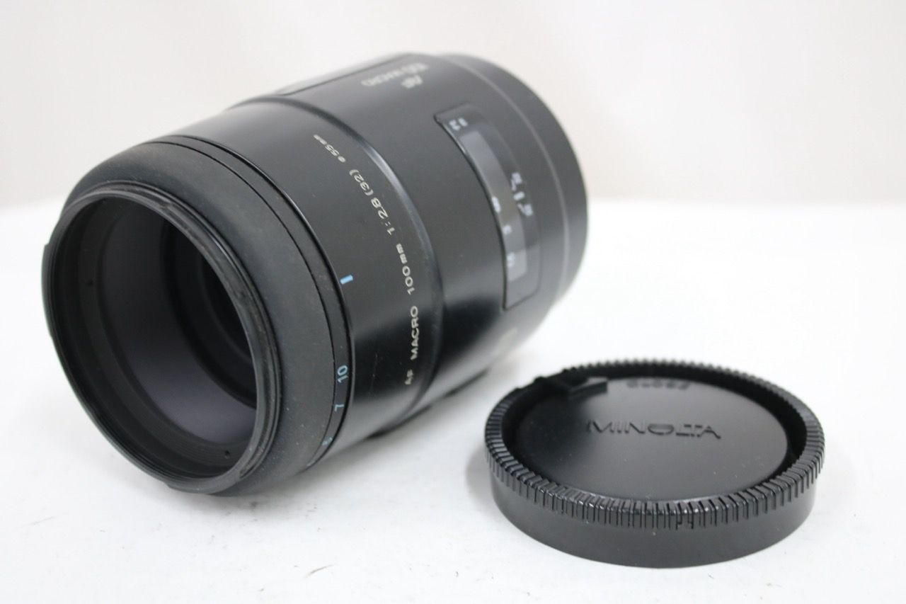 【返品保証】 ミノルタ Minolta AF MACRO 100mm F2.8 レンズ e14642