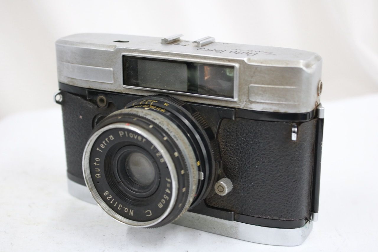 【訳あり品】 【希少】 Teraoka Seikosho Auto Terra Super Plover 4.5cm F2.8 カメラ e14632