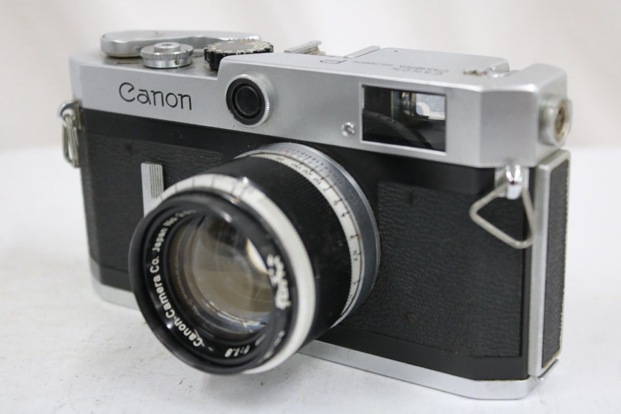 【返品保証】 キャノン Canon Camera P + 50mm F1.8 レンジファインダー カメラ e14637