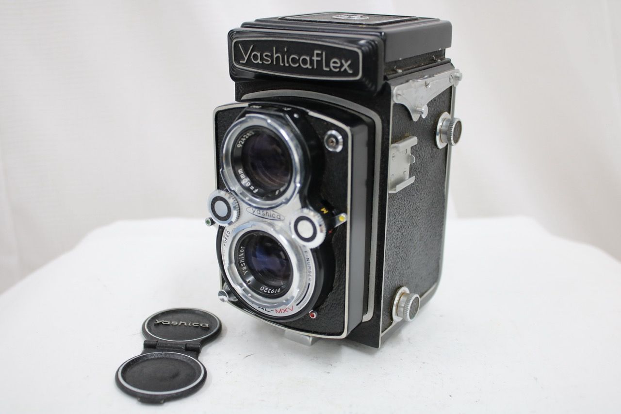 【返品保証】 ヤシカ Yashica Yashicaflex 80mm F3.5 二眼カメラ e14669