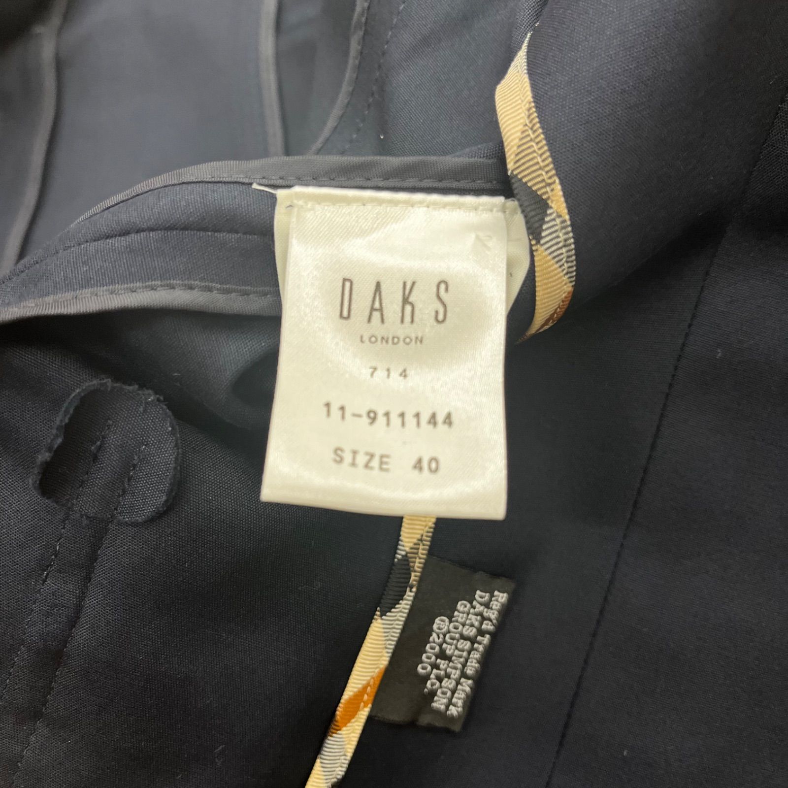 Daks ダックス テーラードジャケット Lサイズ サイズ40 レディース