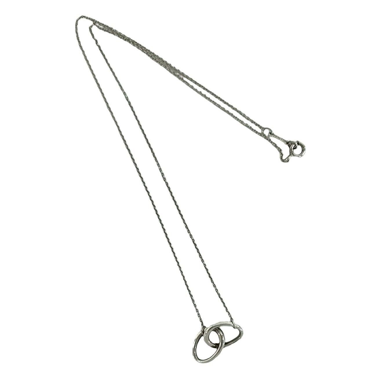 極 美品 TIFFANY&Co. ティファニー ヴィンテージ ダブルループ