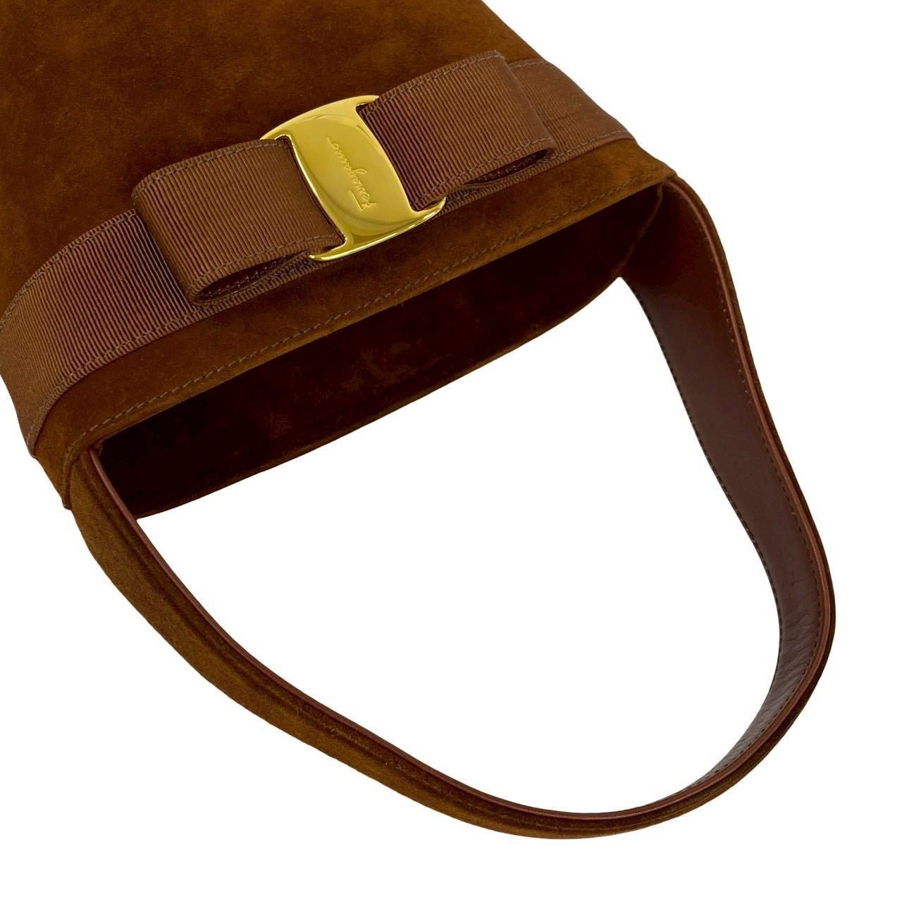 極 美品 袋付き Salvatore Ferragamo サルヴァトーレフェラガモ ヴァラ