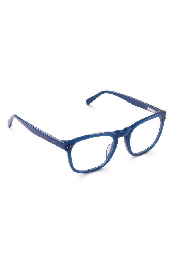 アイブブス レディース アクセサリー サングラス・アイウェア eyebobs New Sport 52mm Rectangulareadinglasses Denim Blue デニム