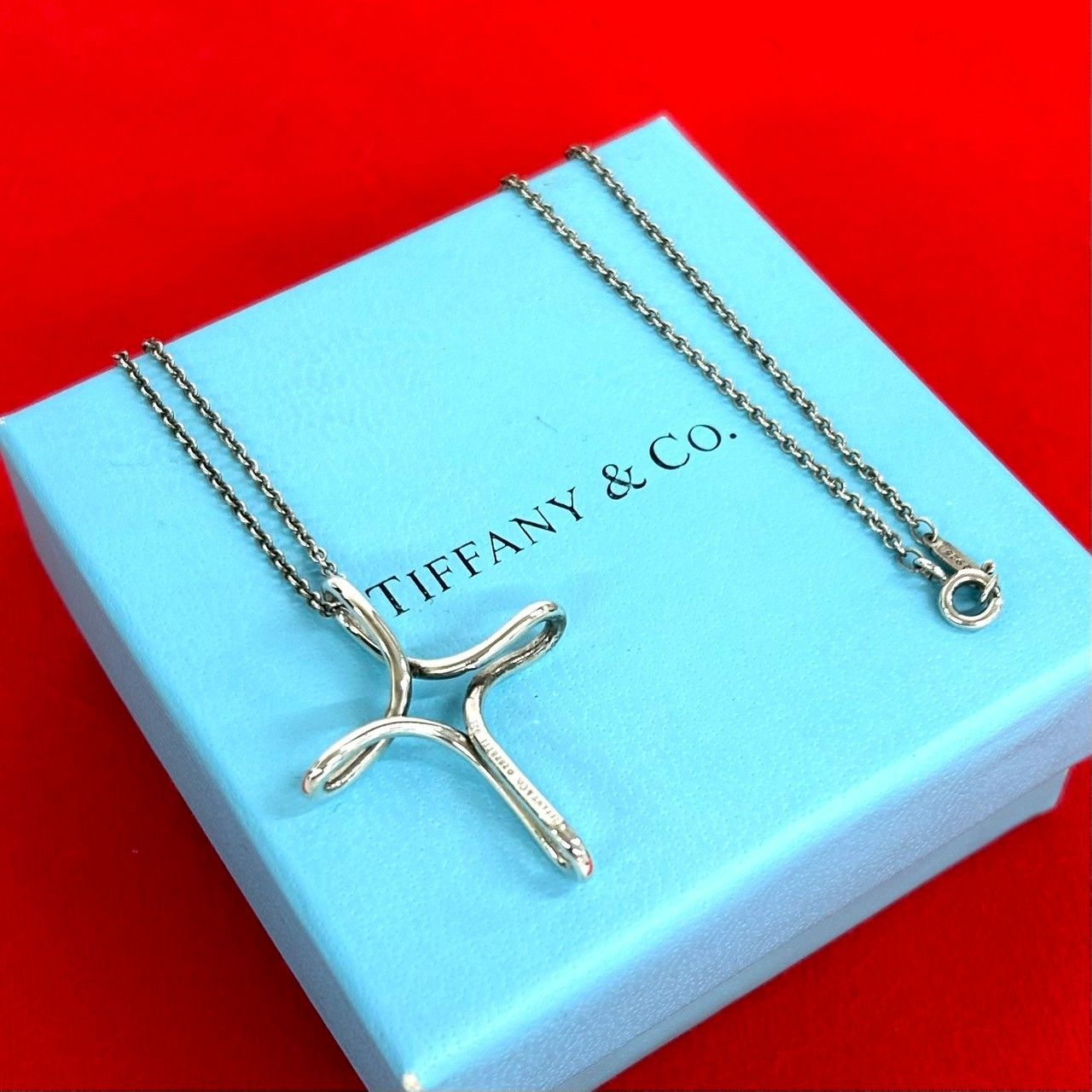 極 美品 TIFFANY&Co. ティファニー ヴィンテージ インフィニティ