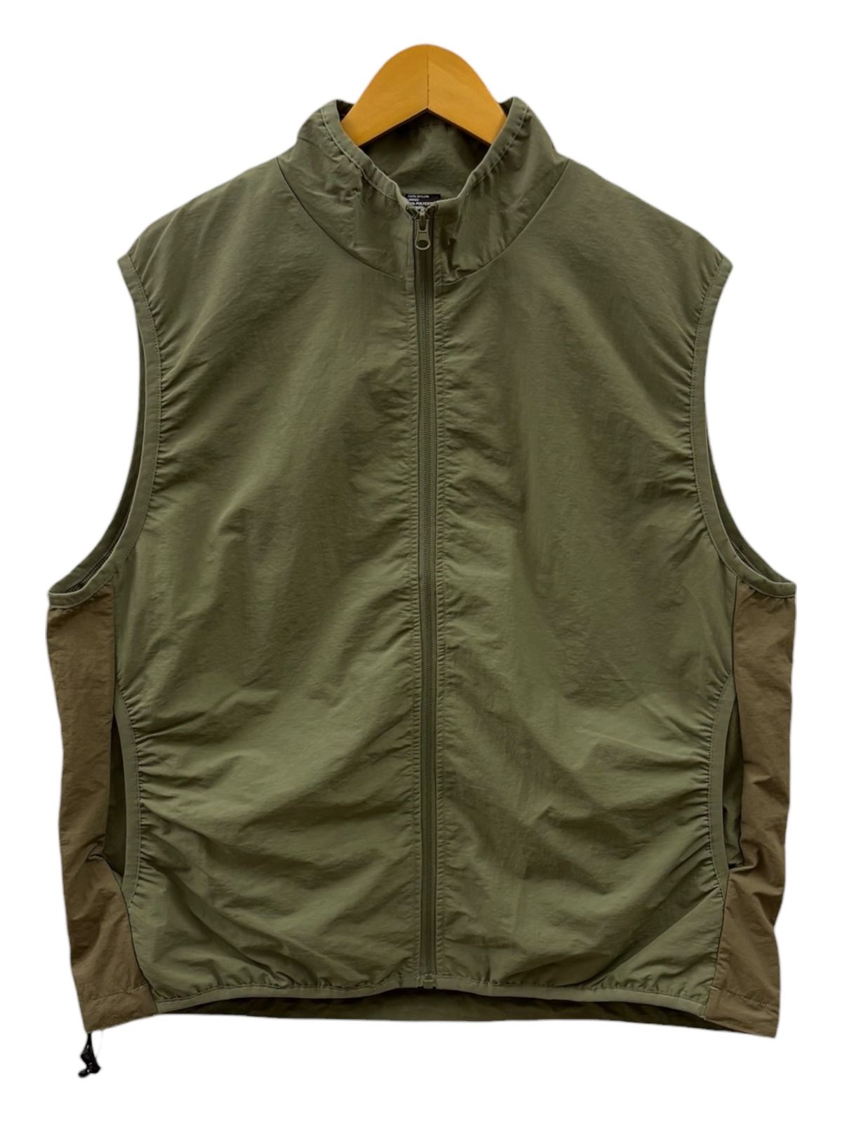 BEIMAR (ビーマー) 別注 Nylon Light Weight Packable Vest ナイロンベスト パッカブル S モスグリーン メンズ/078