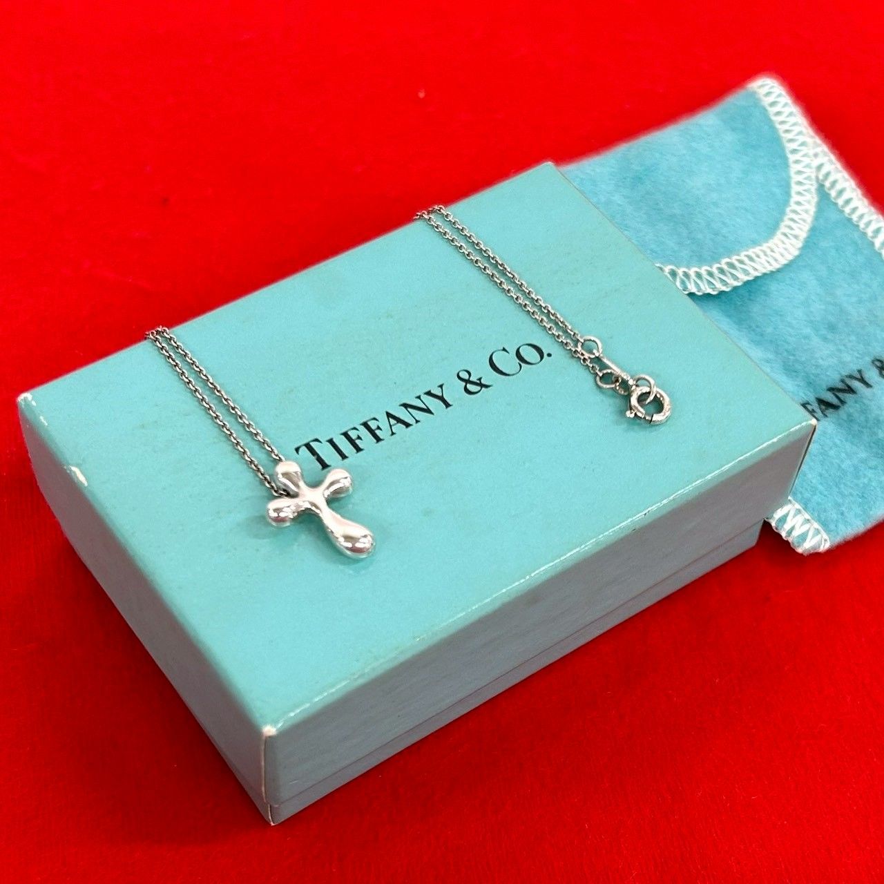 Tiffany & Co. 925 クロス ネックレス シルバー 十字 ゆうゆうさん専用 