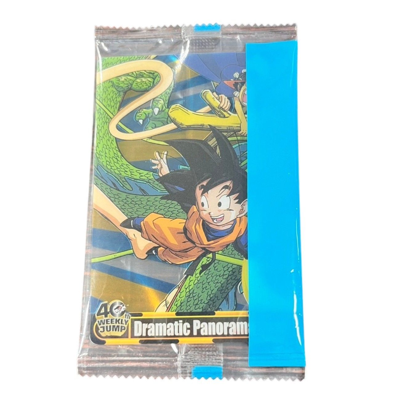 ドラゴンボール×ワンピース コラボウエハースカード 悟天 ウソップ 未開封 森永ウエハース ドラゴンボール ワンピースコラボ 40周年 悟天