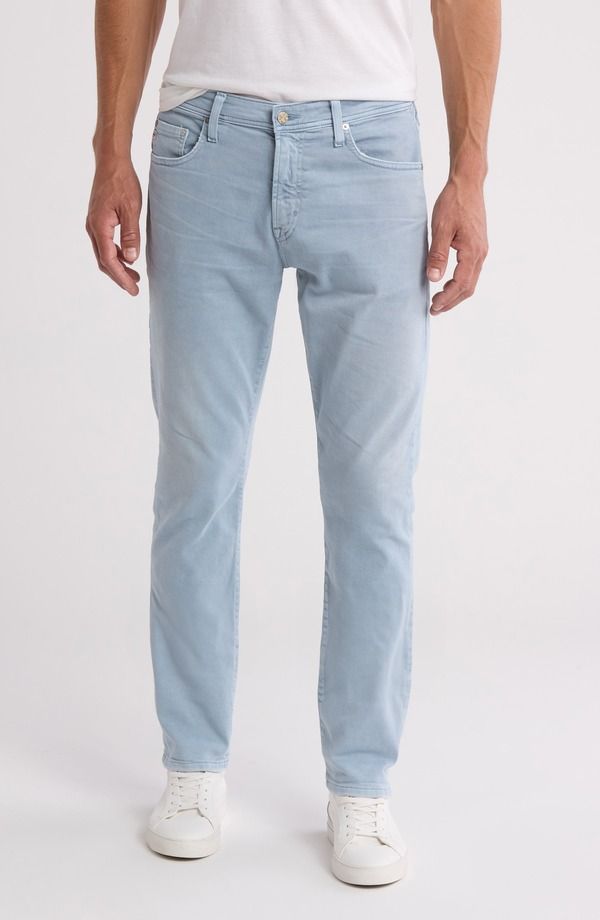 エージー メンズ ボトムス デニムパンツ ストレート ジーンズ AG Everett Slim Straight Leg Jeans 7 Yearsulfur Smoky Sapphire サファイア