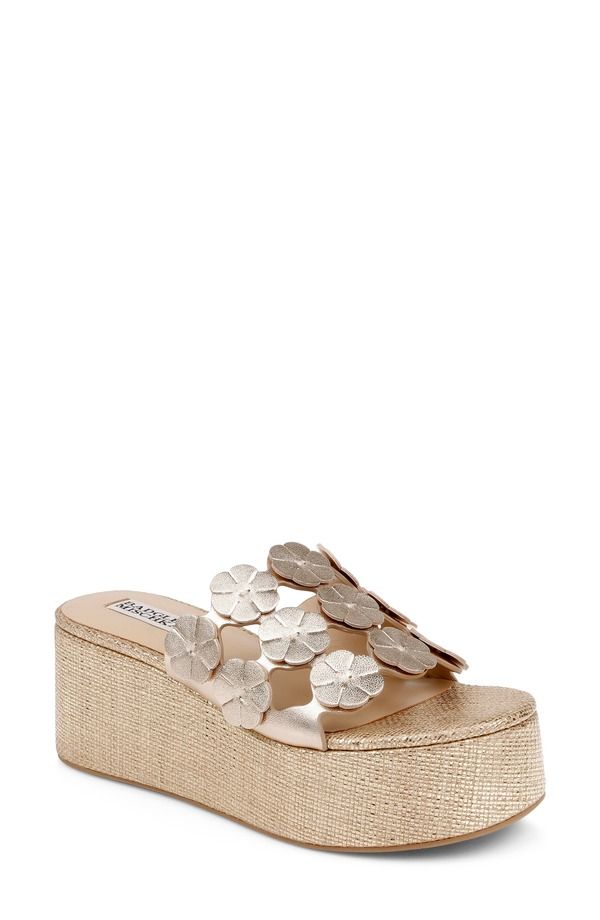 バッドグレイミッシカ レディース シューズ サンダル プラットフォーム Badgley Mischka Collection Wendall Platform Wedge Slide Sandal G