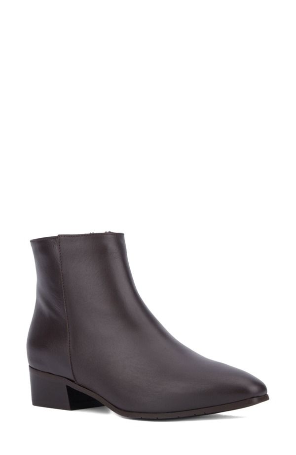 アクアタリア レディース シューズ ブーツ・レインブーツ Aquatalia Fuoco Weatherproof Bootie Dark Brown ブラウン