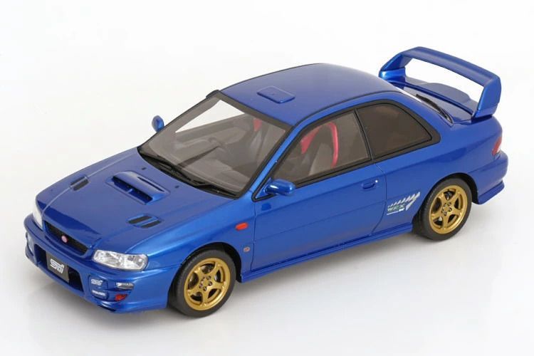 オットー 1/18 スバル インプレッサ WRX Type R STI Version V Ltd 1999 ソニックブルー Otto Subaru Impreza Sonic Blue OT1249