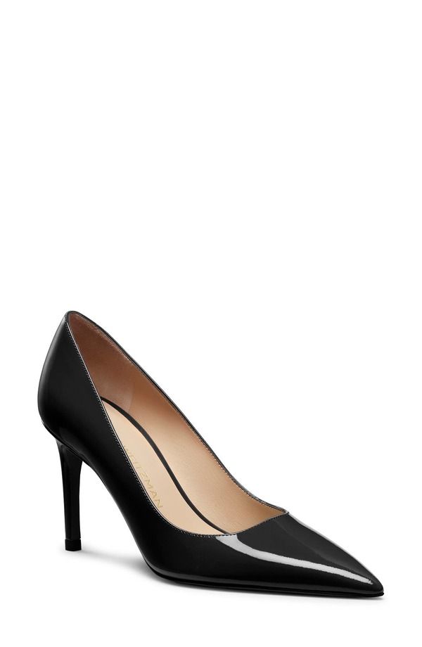 スチュアート ワイツマン レディース シューズ ヒール Stuart Weitzman Stuart Power 85 Pump Black ブラック