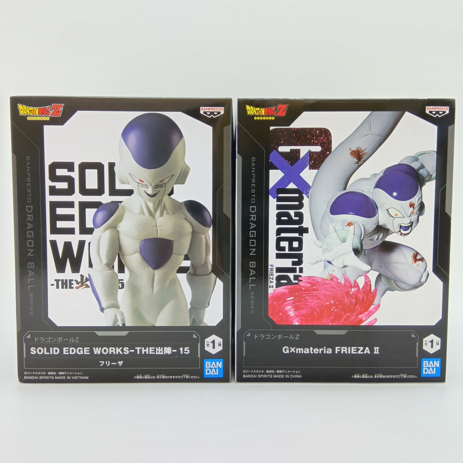 ドラゴンボールフィギュア　出陣15体まとめ売り 未開封】ドラゴンボールZ SOLID EDGE WORKS THE出陣 15 G×materia