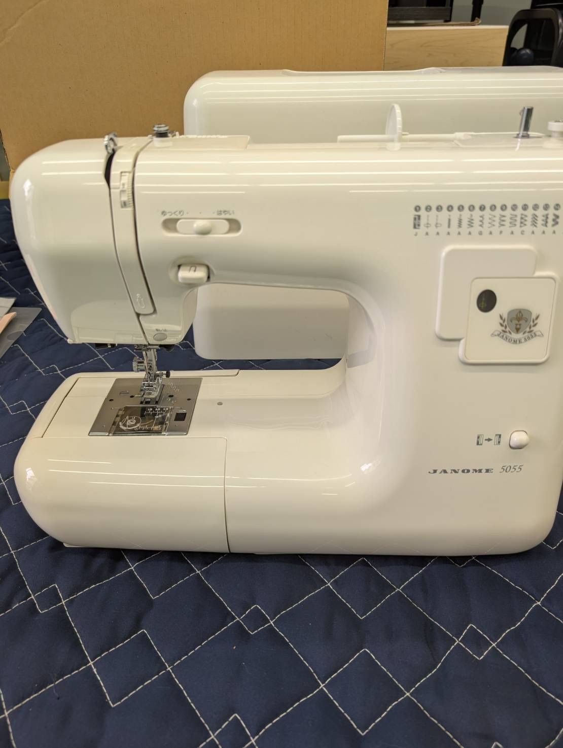 【美品/動作確認済】ジャノメ JANOME 電子ミシン 5055 (MODEL 751型)