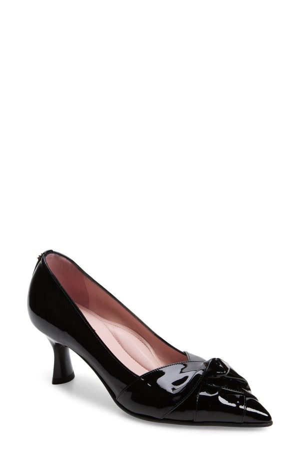 ナオト レディース シューズ ヒール Naot Harlow Pointed Toe Pump Black Classic Patent ブラック