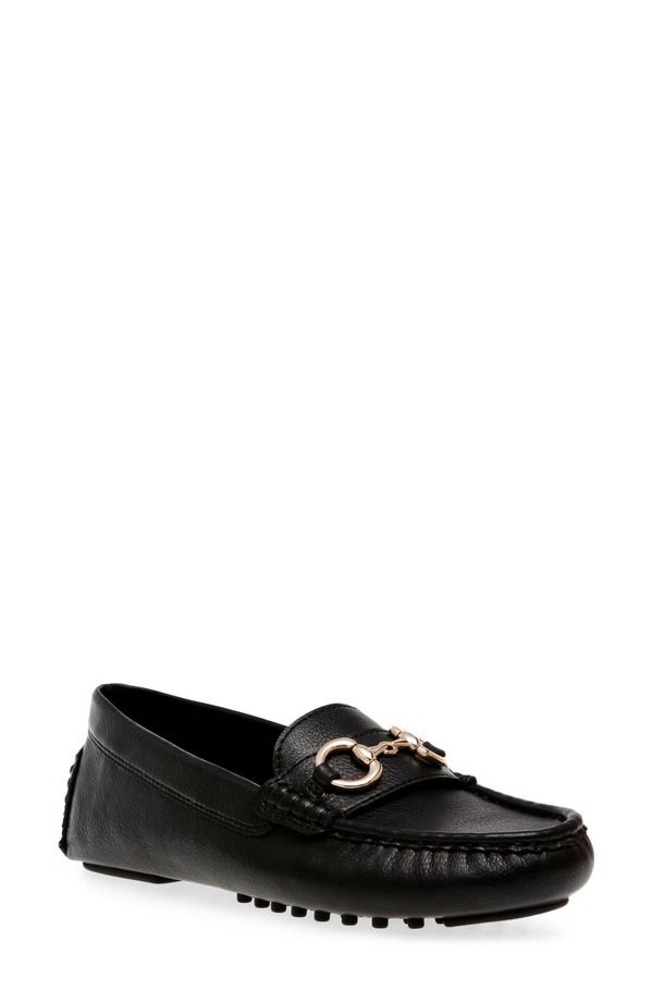 アンクライン レディース シューズ スリッポン・ローファー Anne Klein Chrystie Bit Loafer Black ブラック