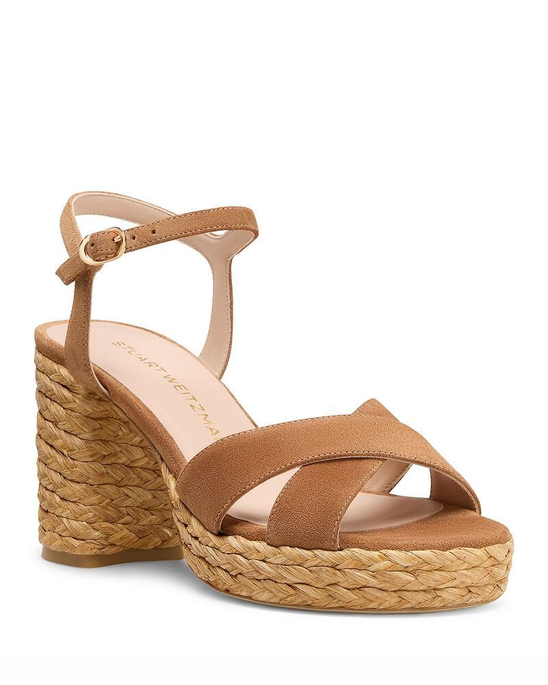 スチュアート ワイツマン レディース シューズ サンダル プラットフォーム Stuart Weitzman Womens Dayna 80 Espadrille Platform Sandals Do