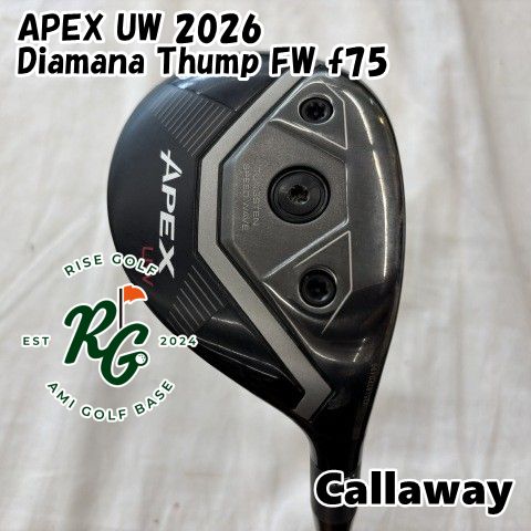 【中古】ユーティリティ キャロウェイ APEX UW 2026◆Diamana Thump FW f75◆X◆23[8848]