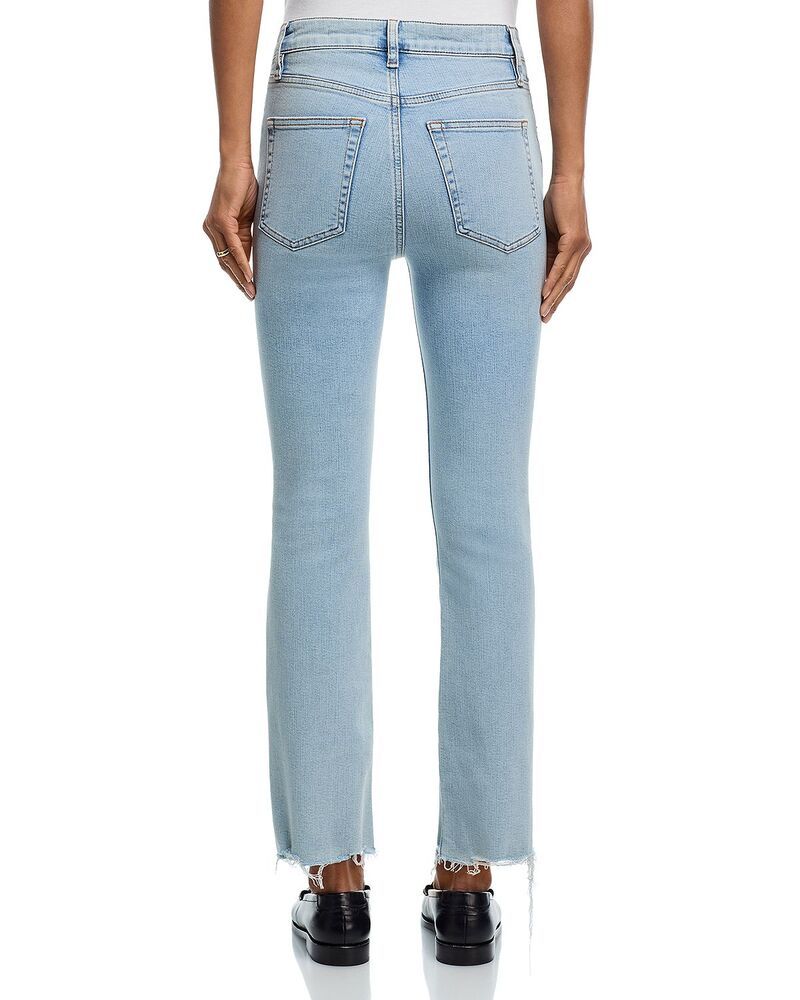 フレーム レディース ボトムス デニムパンツ ブーツ ジーンズ FRAME The Reboot Mid Rise Crop Jeans in Tribute Raw Fray Tribute Raw