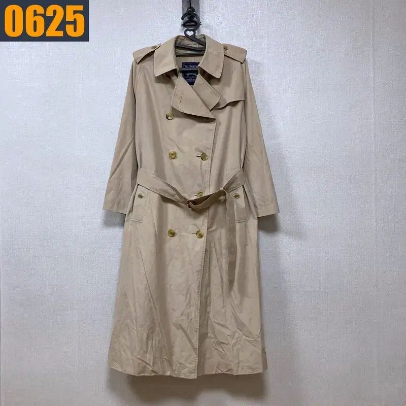 バーバリー ベージュ ベルト付き Classic トレンチ ロング コート 33,265円