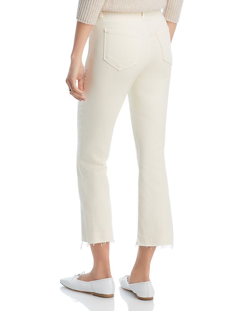 ラジャンス レディース ボトムス デニムパンツ ヴィンテージーンズ LAGENCE Kendra High Rise Crop Flare Jeans in Vintage White ホワイト