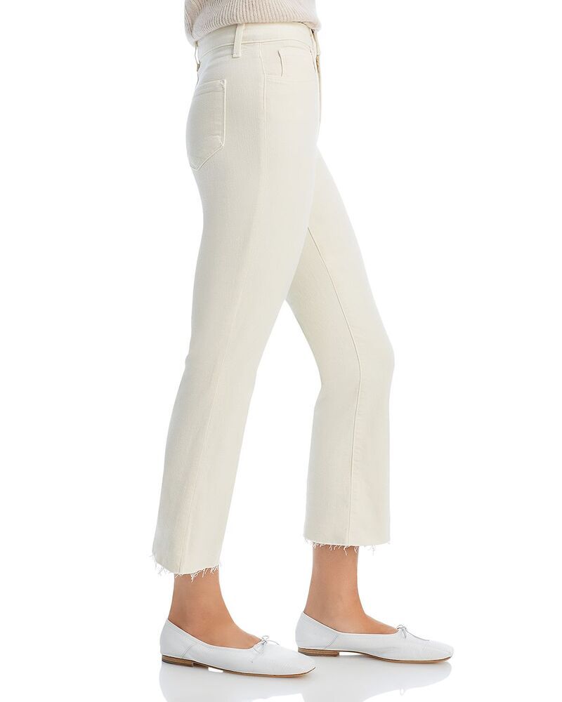 ラジャンス レディース ボトムス デニムパンツ ヴィンテージーンズ LAGENCE Kendra High Rise Crop Flare Jeans in Vintage White ホワイト