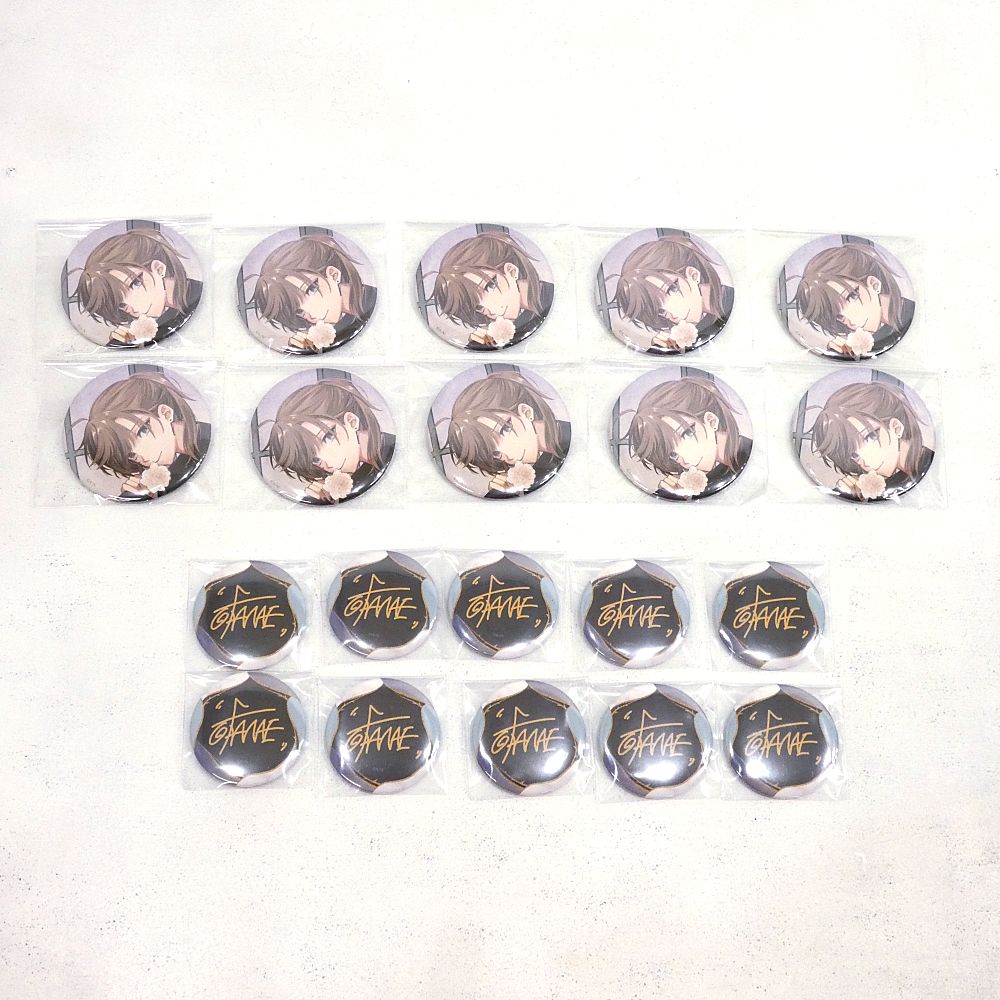 小牧店】にじさんじ 叶 誕生日 2023 缶バッジ 56mm・75mm 10セット