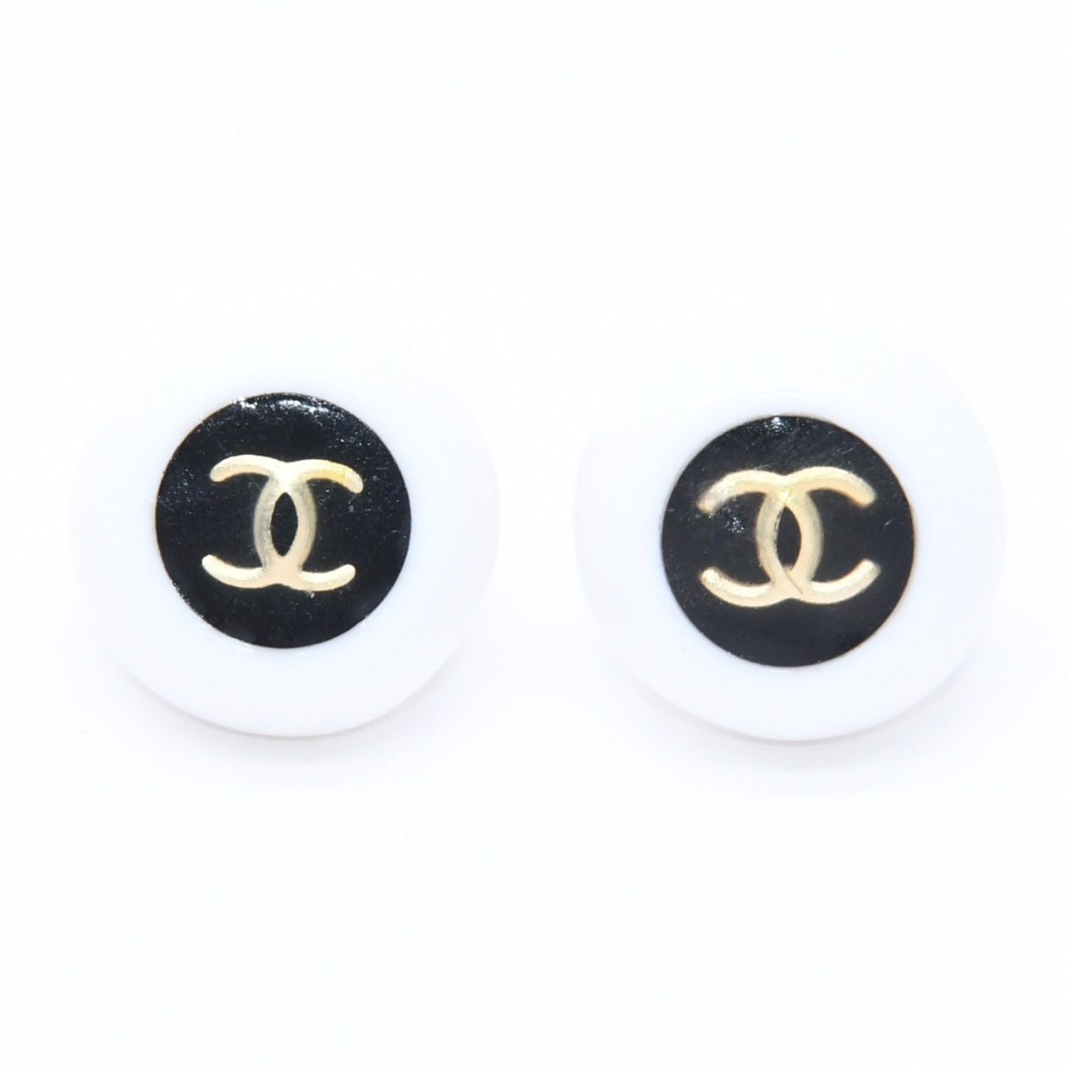 CHANEL シャネル ココマーク イヤリング 重量約9.87g 96P刻印 樹脂系 