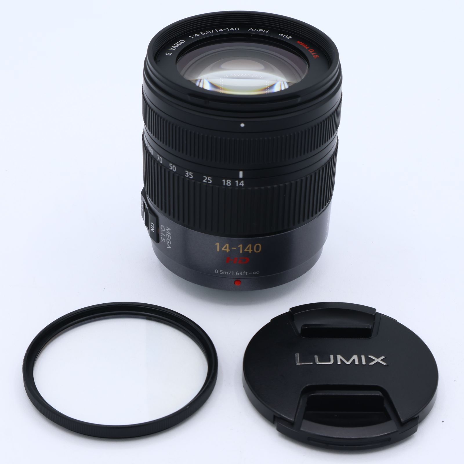 Panasonic パナソニック マイクロフォーサーズ用 14-140mm F4.0-5.8 高倍率ズーム H-VS014140　#260613_XT9EC006797 16,125円
