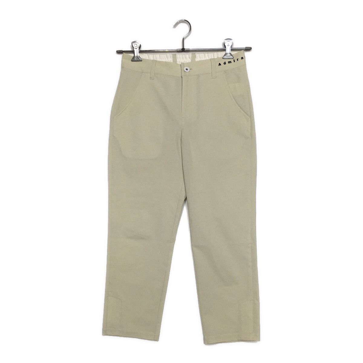 中古 レディース アドミラルゴルフ Admiral Golf クロップドパンツ S 薄グレー 春夏 2025年モデル