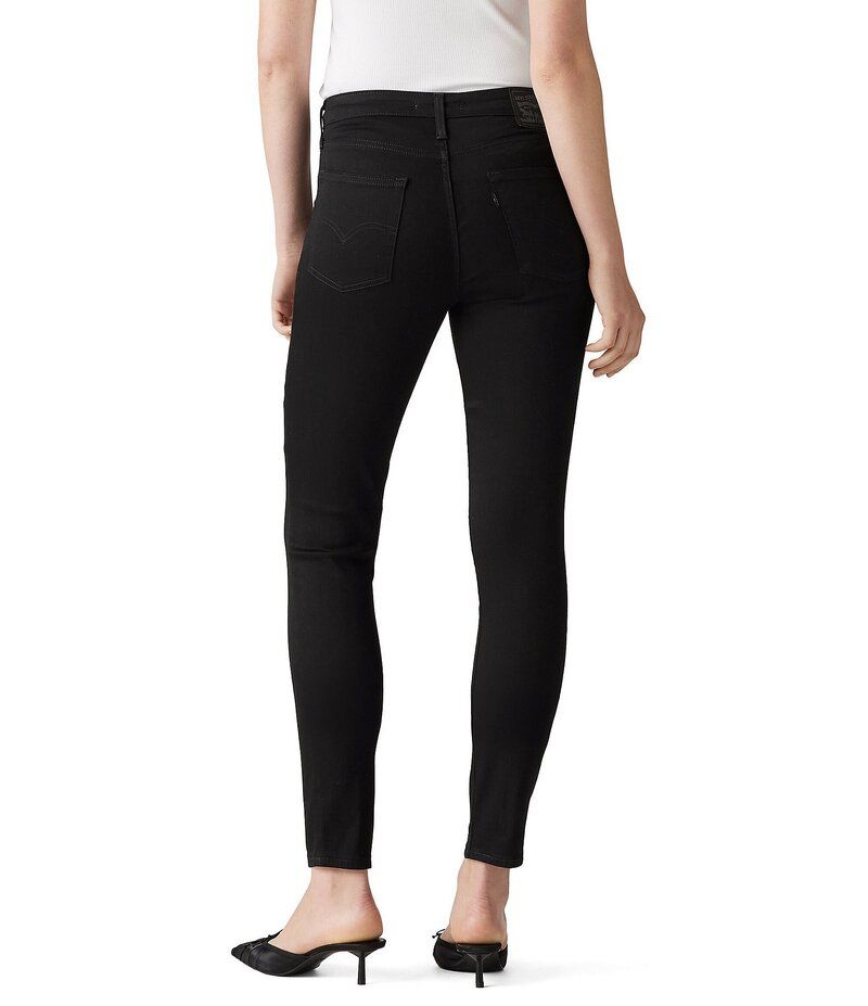 リーバイス レディース ボトムス デニムパンツ ジーンズ LevisR 721 High Rise Skinny Jeans Soft Black ブラック