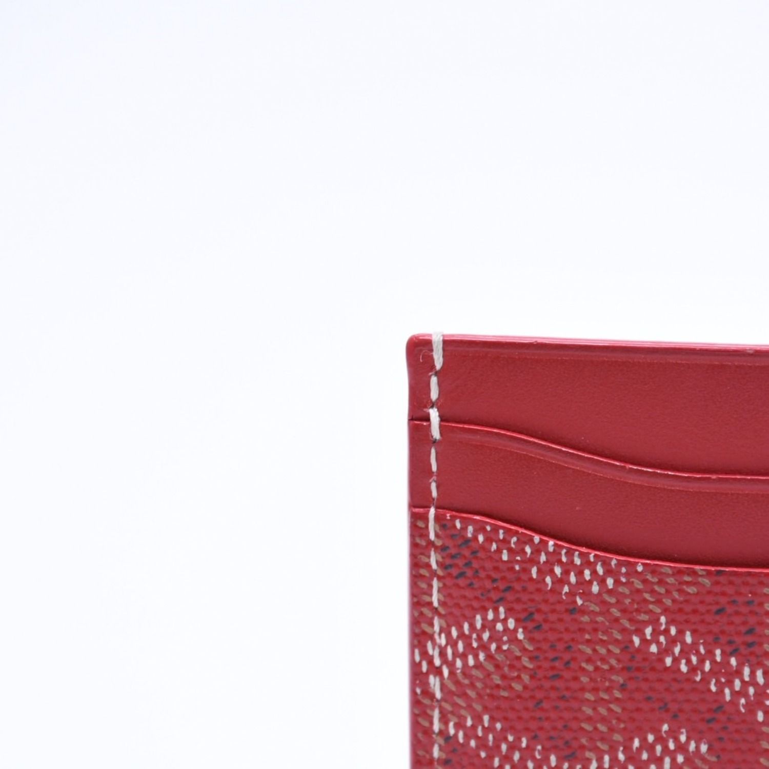 GOYARD ゴヤール サン・シュルピス カードケース レッド 