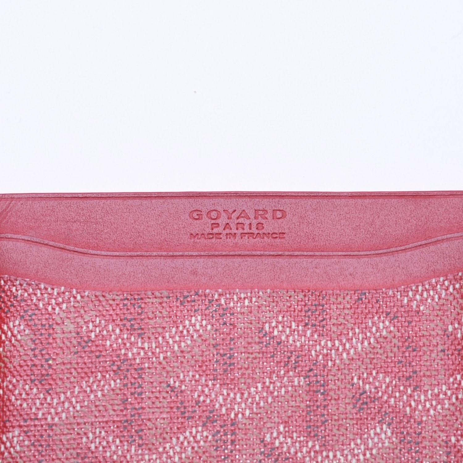 GOYARD ゴヤール サン・シュルピス カードケース レッド