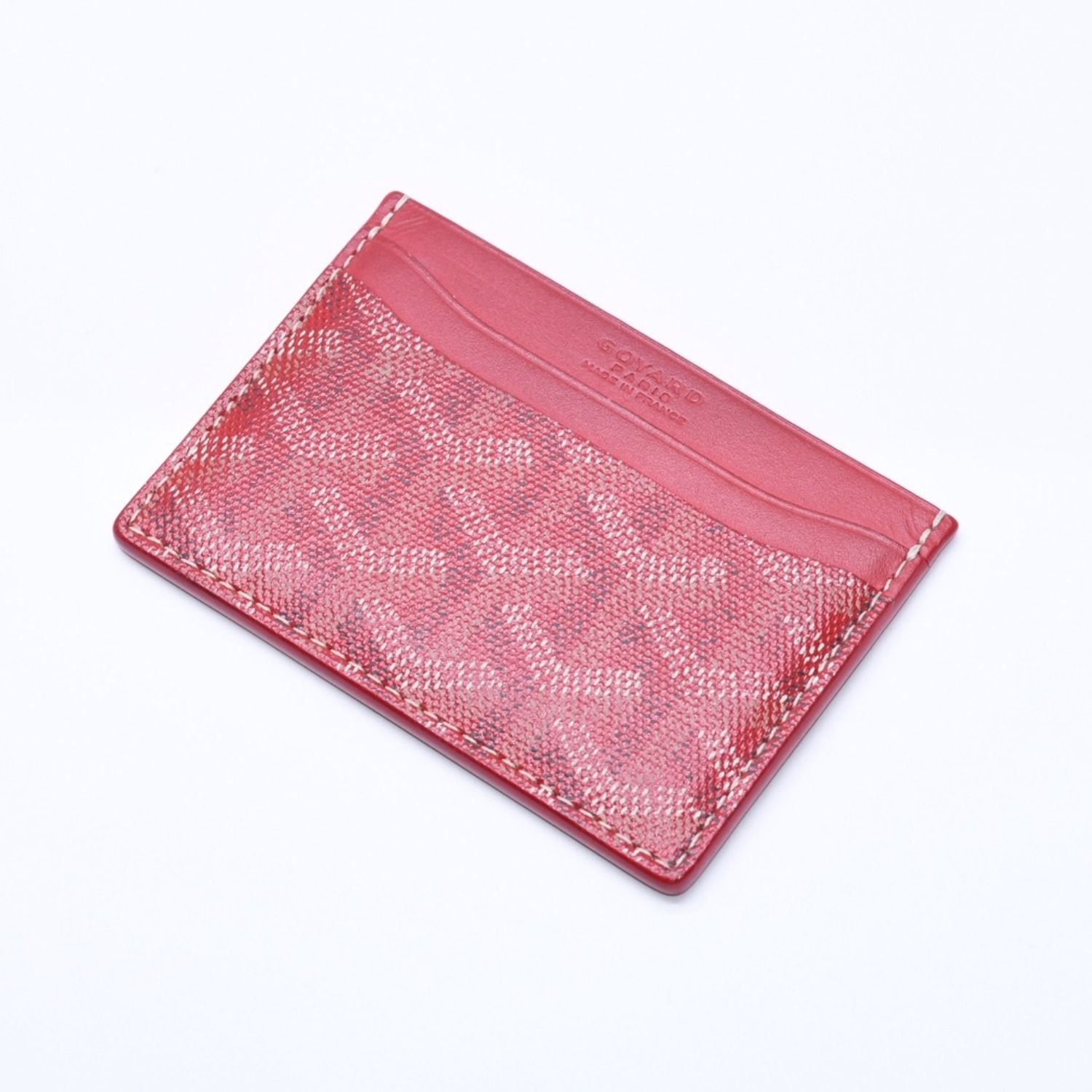 GOYARD ゴヤール サン・シュルピス カードケース レッド