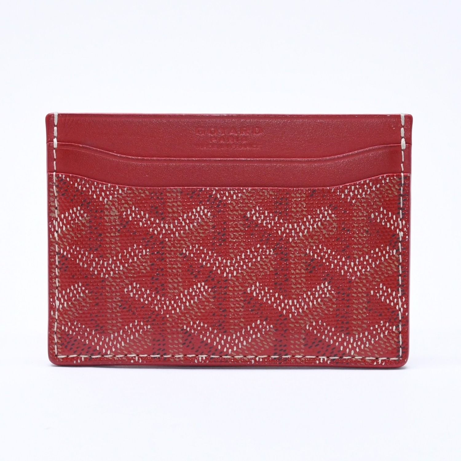 GOYARD ゴヤール サン・シュルピス カードケース レッド