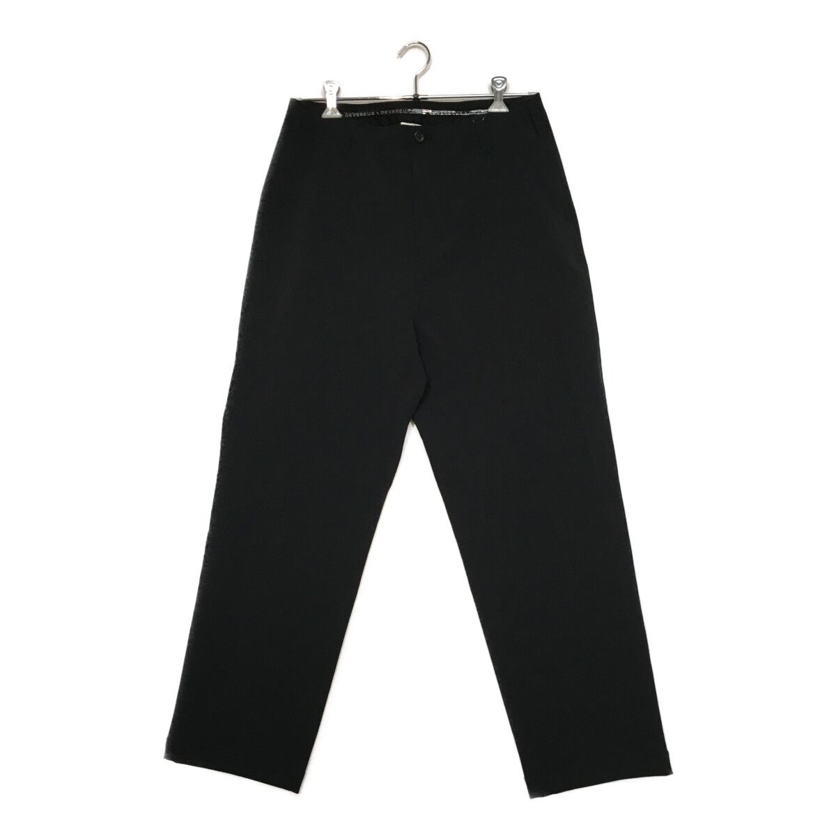 中古 メンズ パンツ M 黒 ブラック デヴァローゴルフ DEVEREUX GOLF ストレッチ 春夏秋