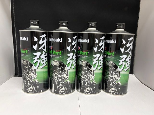 カワサキ◆Ｖｅｎｔ Vert　冴強 １０Ｗ-５０　エンジンオイル １L×4本【未開封】 9,940円