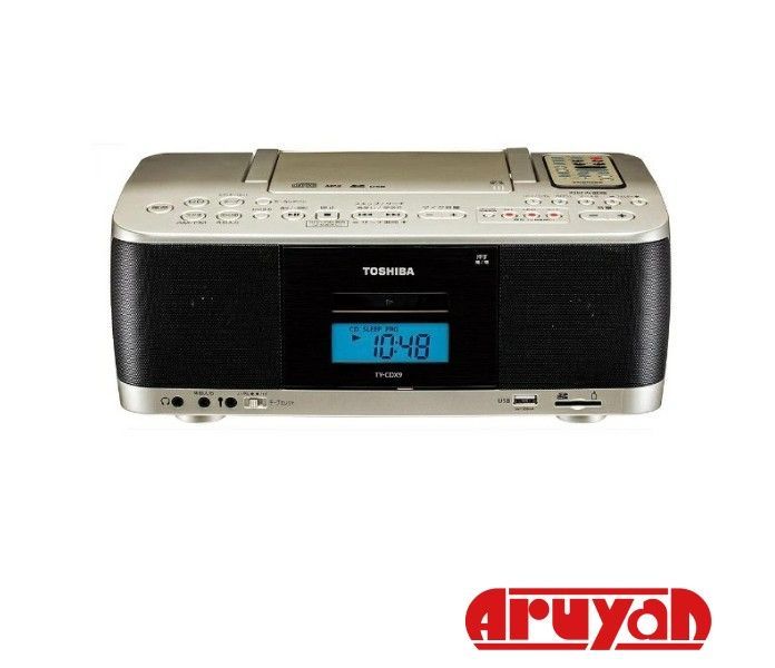 (新品 未使用)TOSHIBA ラジカセ TY-CDX9 サテンゴールド 4560158872974