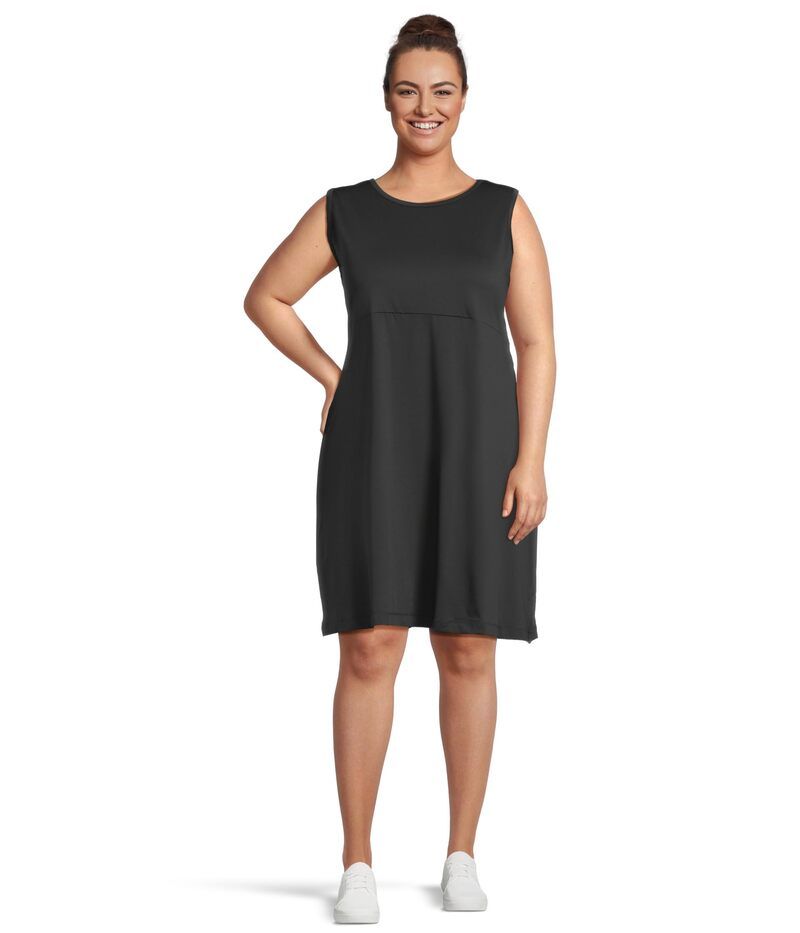 コロンビア レディース トップス ワンピース プラスサイズ Columbia Plusize Freezer Tank Dress Black ブラック
