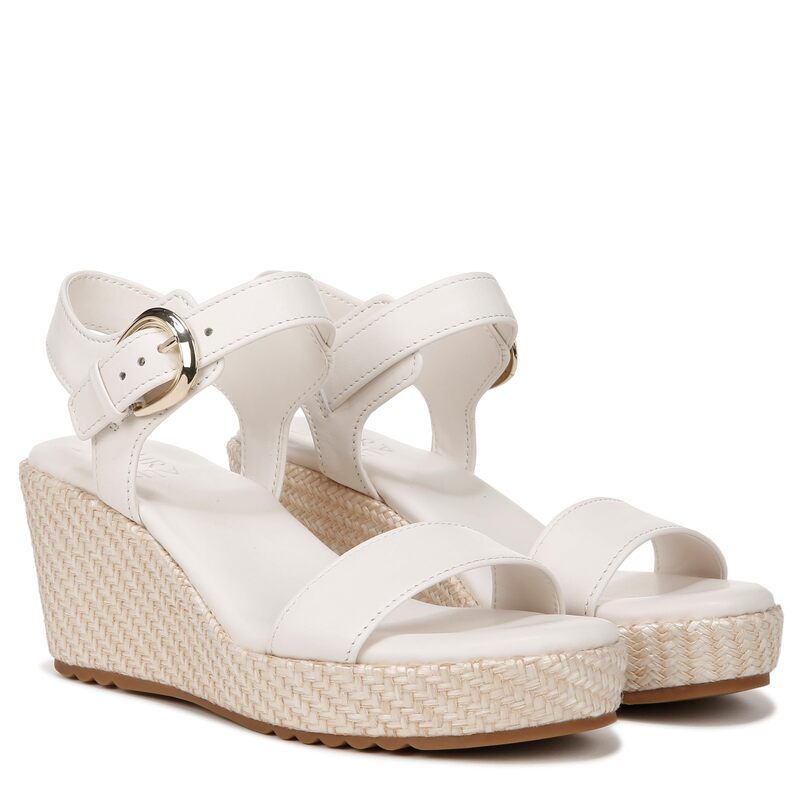 ナチュライザー レディース シューズ ヒール アンクル Naturalizer Stella Ankle Straps Warm White Leather ホワイト