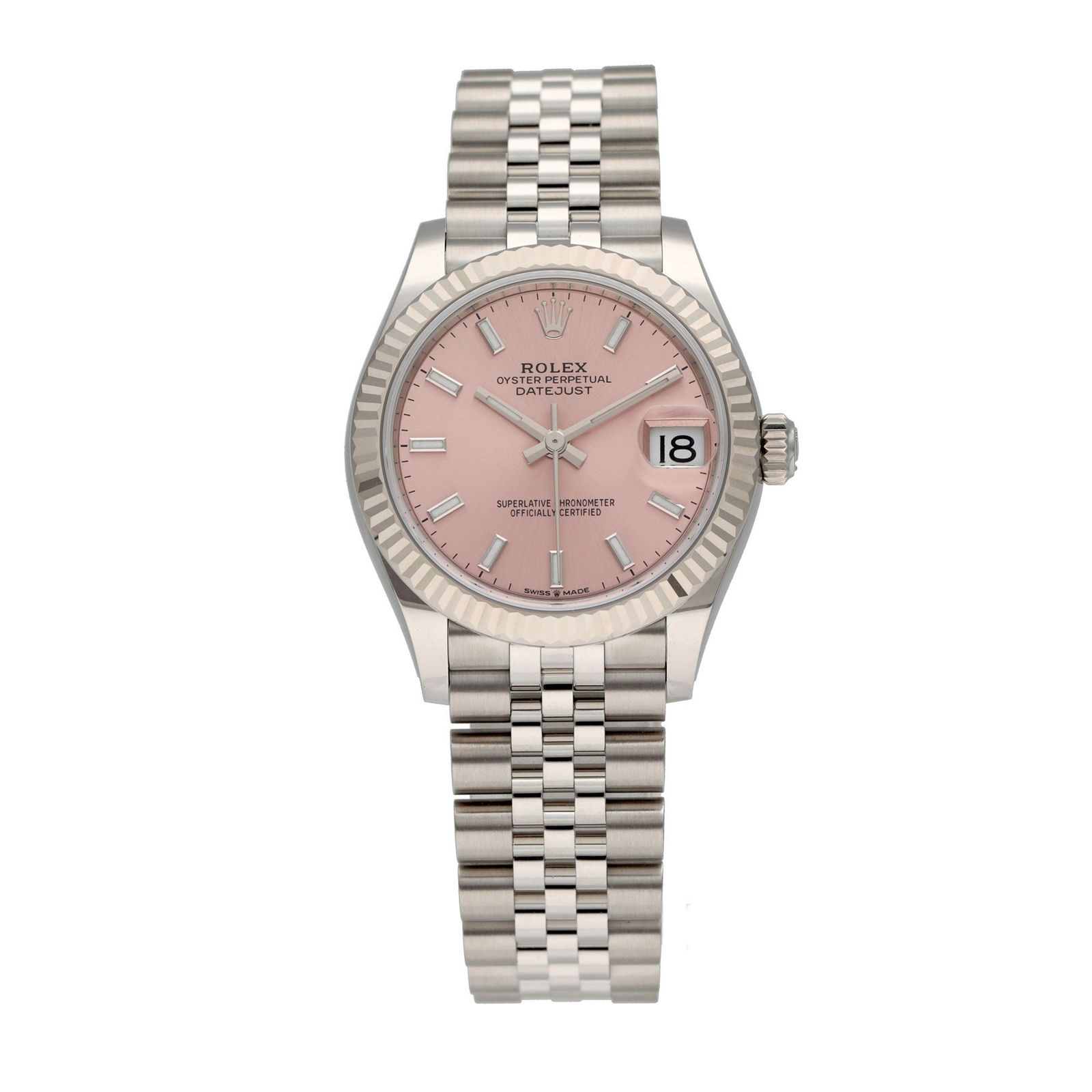 【新品】 ロレックス 時計 デイトジャスト 31 278274 ピンク文字盤 自動巻き ROLEX Datejust 31