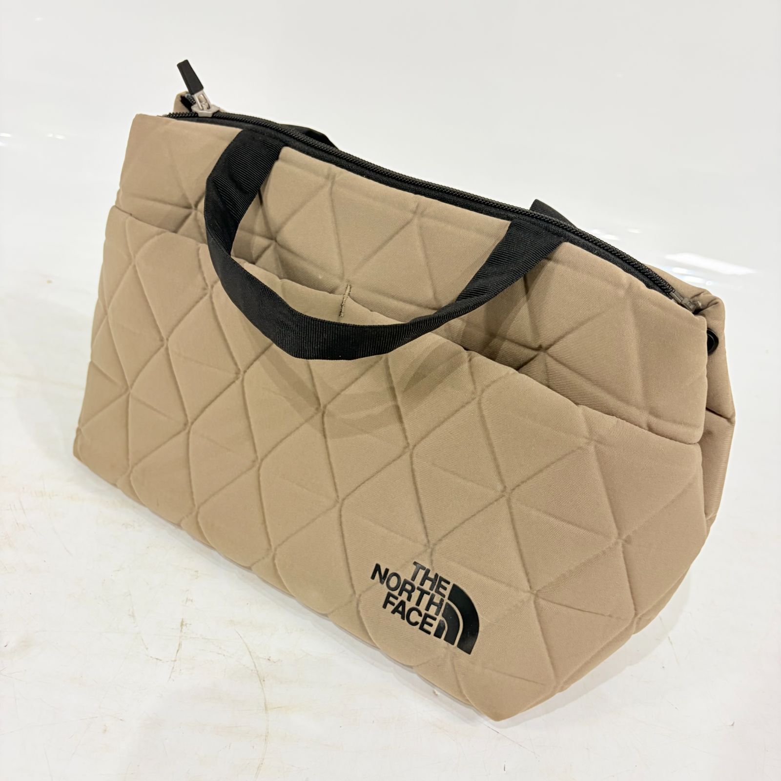 THE NORTH FACE キルティングトートバッグ ベージュ THE NORTH FACE 