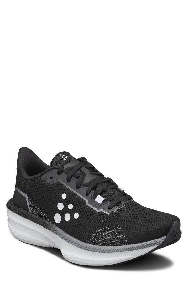 クラフト メンズ シューズ スニーカー Craft Endurance 3 Running Shoe Black Contrast White ホワイト
