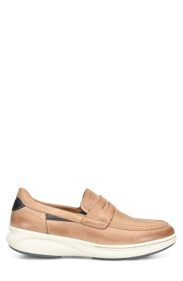バーン メンズ シューズ スリッポン・ローファー Brn Davis Hybrid Penny Loafer Naturaleather