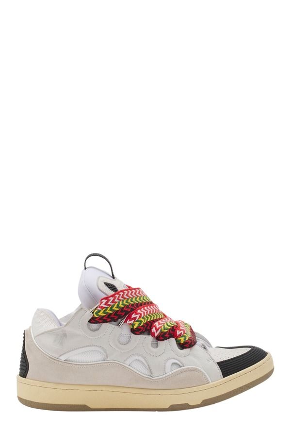 ランバン レディース シューズ スニーカー レザー Lanvin LEATHER CURB SNEAKERS White ホワイト